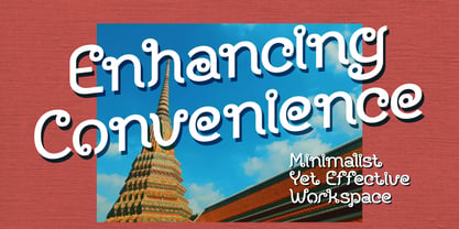 Krathong Font Poster 5