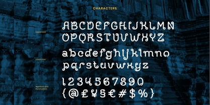 Krathong Font Poster 2