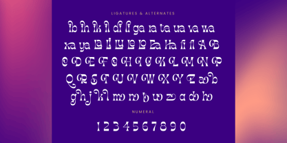 Morgai Retan Font Poster 14