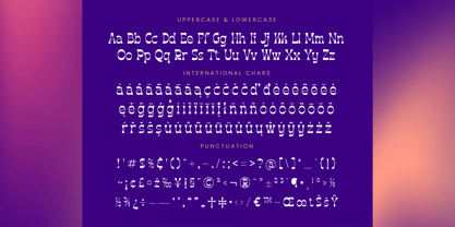 Morgai Retan Font Poster 15