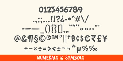 Sploosh Font Poster 5
