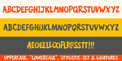 Sploosh Font Poster 4