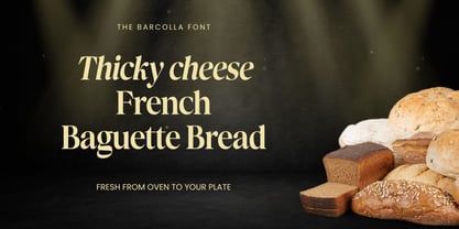 The Barchella Font Poster 9