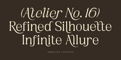 Ardellea Font Poster 4