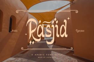 Rasjid Font Poster 1