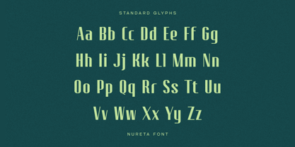 Nureta Font Poster 2