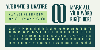 Nureta Font Poster 10