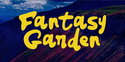Fantasy Garden Font Poster 1