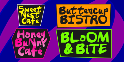 Fantasy Garden Font Poster 5