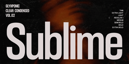 GC Sublime Font Poster 1