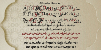 Bakhtiar Font Poster 8