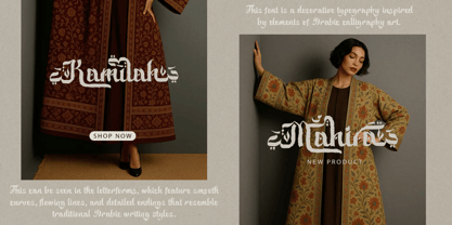 Bakhtiar Font Poster 9
