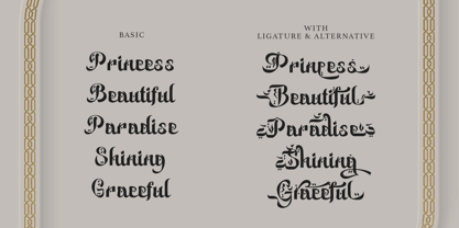 Bakhtiar Font Poster 7