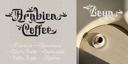 Bakhtiar Font Poster 4