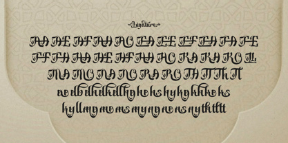 Bakhtiar Font Poster 10
