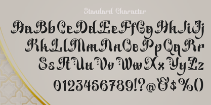 Bakhtiar Font Poster 3