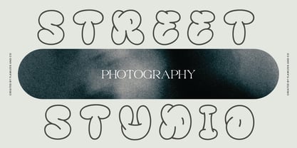 Round Dead Font Poster 5