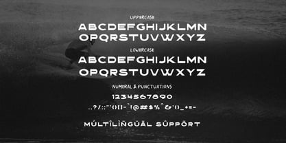 Saned Font Poster 8