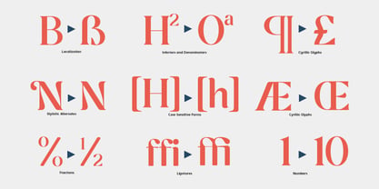Cavellis Serif Font Poster 9