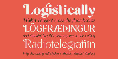 Cavellis Serif Font Poster 5