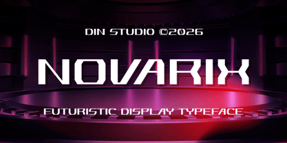 Novarix Font Poster 1