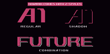 Novarix Font Poster 10