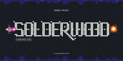 Solderwood Font Poster 1