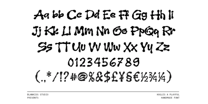 Hogles Font Poster 9