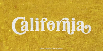 Calico Countess Font Poster 12