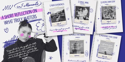 Chanson Reverie Font Poster 12