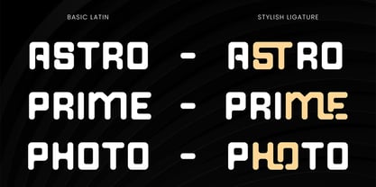 Zentronix Font Poster 8