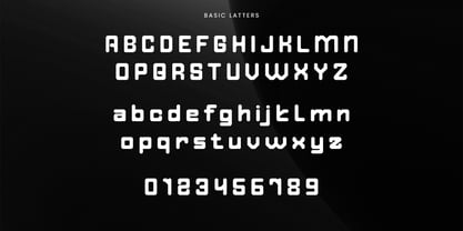 Zentronix Font Poster 2
