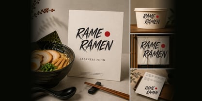 Raize Font Poster 2