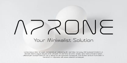 Space Void Font Poster 3
