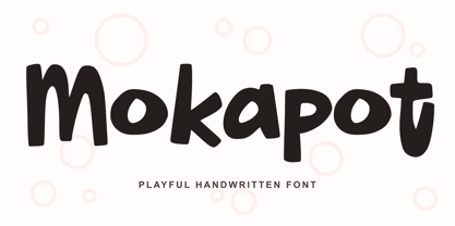 Mokapot Font Poster 1
