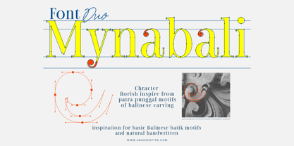 UT Mynabali Font Poster 14