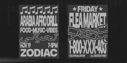 FBS Funegral Font Poster 6