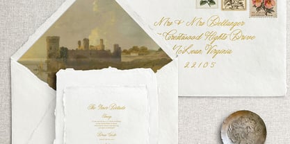 CS Maison Sezanne Font Poster 14