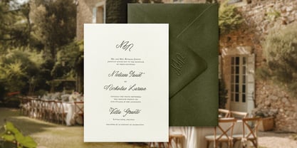 CS Maison Sezanne Font Poster 12