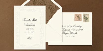CS Maison Sezanne Font Poster 4
