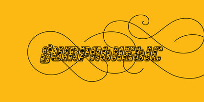 Sympathetic Font Poster 3