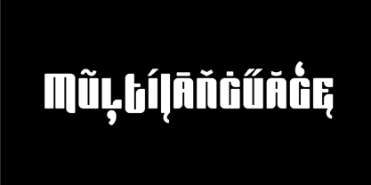 Sympathetic Font Poster 6