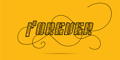Sympathetic Font Poster 7