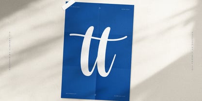 Shadenz Font Poster 4