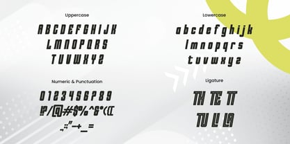Burst Speed Font Poster 8