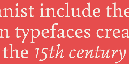 Garibaldi Font Poster 9