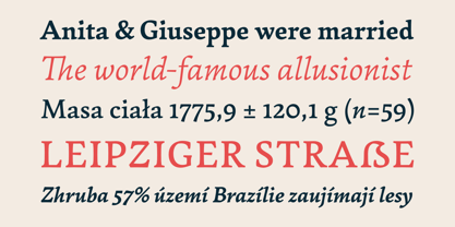 Garibaldi Font Poster 7