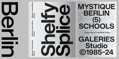Alliance Neue Font Poster 7