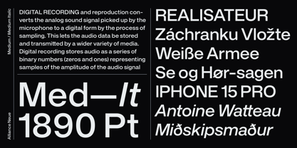 Alliance Neue Font Poster 9