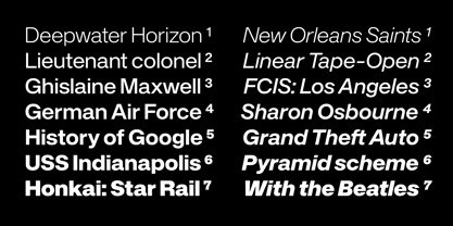 Alliance Neue Font Poster 13